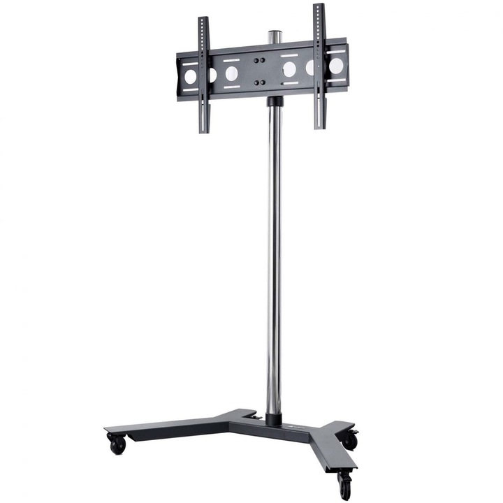 Стойка за монитор Edbak TR51, 152.4 cm (60"), свободностояща, черен
