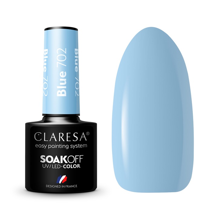 Oja semipermanenta Claresa, Blue 702, 5ml