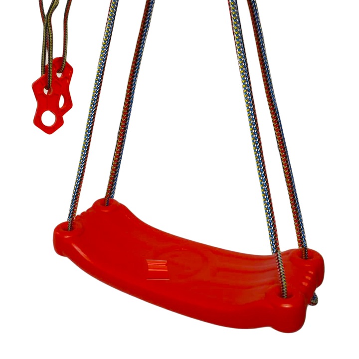 Leagan pentru copii cu platforma din plastic, suspendabil, multicolor, +8 ani, HT1044A