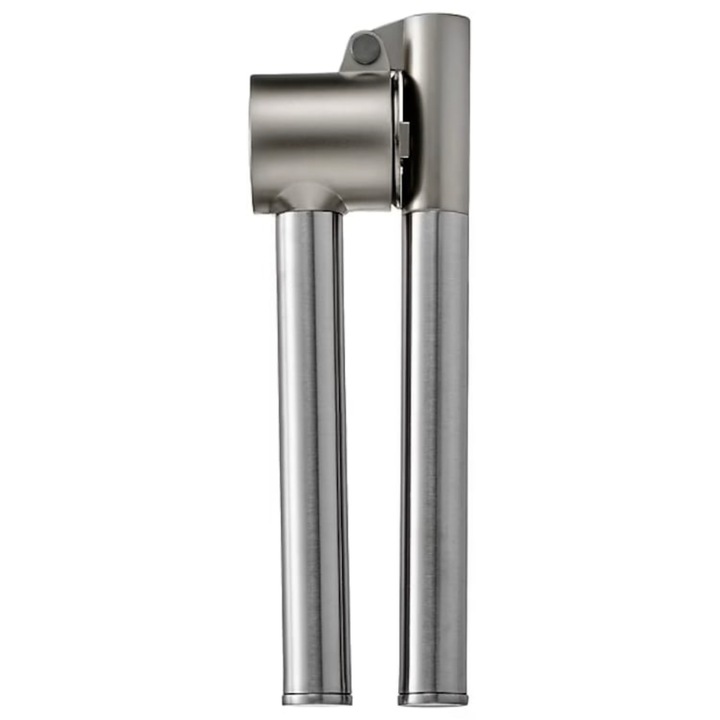 Presa Usturoi, Sferique Gama Lux, Cu Recipient Detasabil Pentru Spalare Usoara, Zinc Cromat 16cm