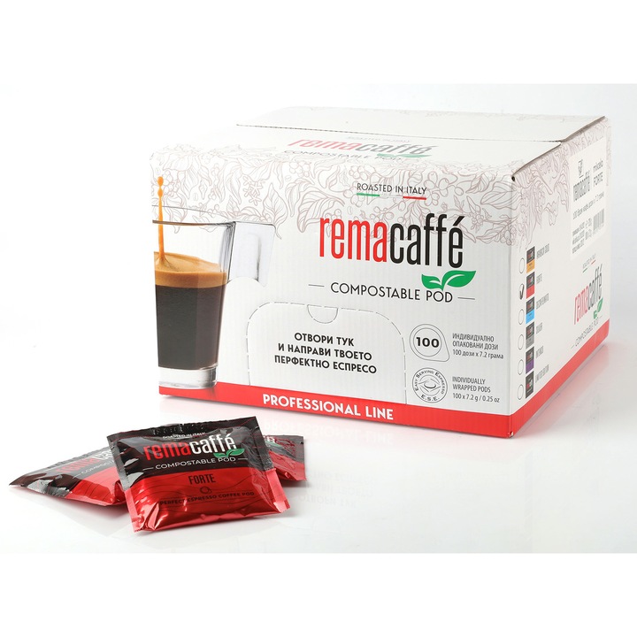 Кафе дози REMACAFFE Forte, 200 броя