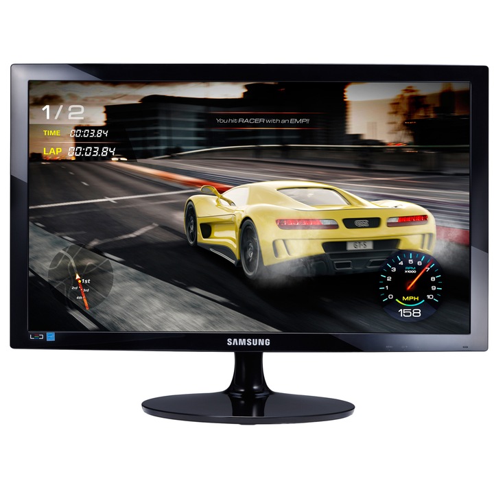 Monitor gaming LED TN Samsung 24”, Full HD, 1 ms, HDMI, Negru, LS24D330HSX