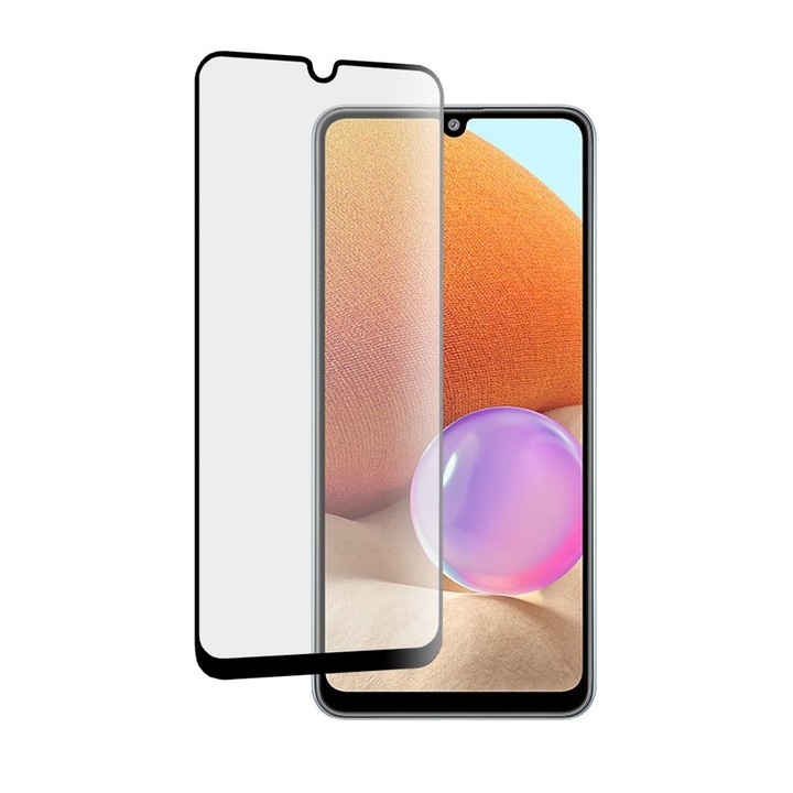 Dux Ducis védőfólia, Samsung Galaxy A32 4G, edzett üveg, fekete