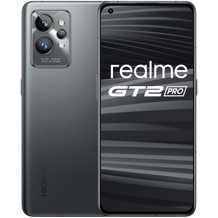 Смартфон Realme GT2 PRO, 256GB, 12GB RAM, 5G, Steel Black