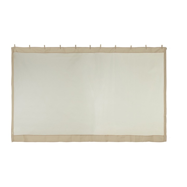 Plasa de tantari pentru foisor, 3x3m, bej, Relaxdays