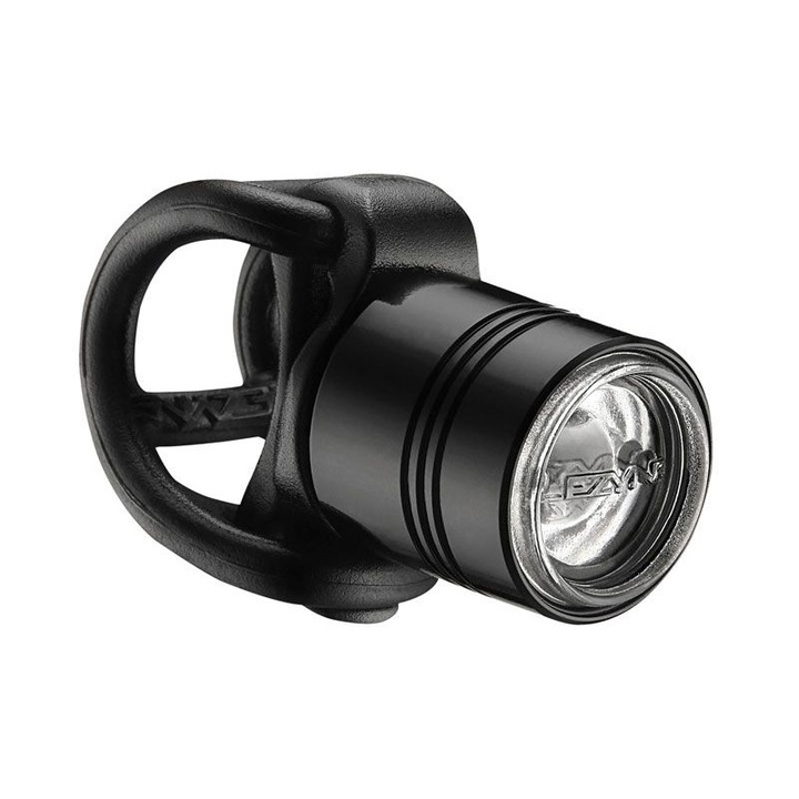Lumina fata bicicleta, Lezyne, LED, 15 lumeni, Negru