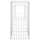 Stalp cos gabion vidaXL, 50x50x100 cm, fier 8.75 kg 151268