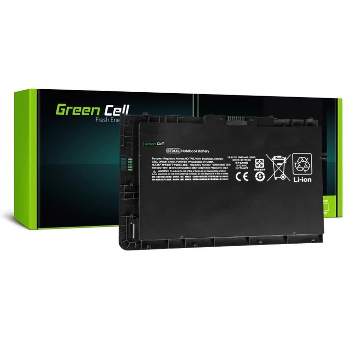 Baterie pentru HP EliteBook Folio 9470m 9480m / 14,4V 3500mAh GREEN CELL