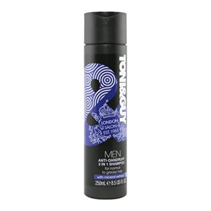 Sampon anti-matreata 2 in 1, Toni & Guy Men, 250ml