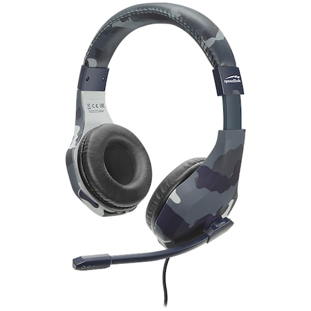 Casti gaming SpeedLink RAIDOR, PC/PS5/PS4/Xbox, Albastru