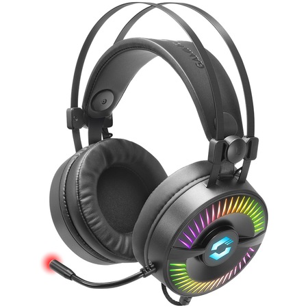 Casti gaming SpeedLink, QUYRE RGB 7.1, PC, Negru