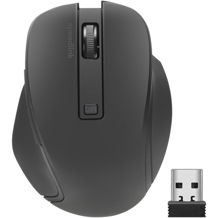 Mouse SpeedLink CALADO, wireless, max. 1.600 DPI, 5 butoane, nano USB, optic, Negru
