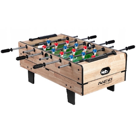 Masa multi-joc 4 in 1, biliard, hockey, ping-pong, foosball, accesorii si figurine din material rezistent, 82 x 43 x 32 cm