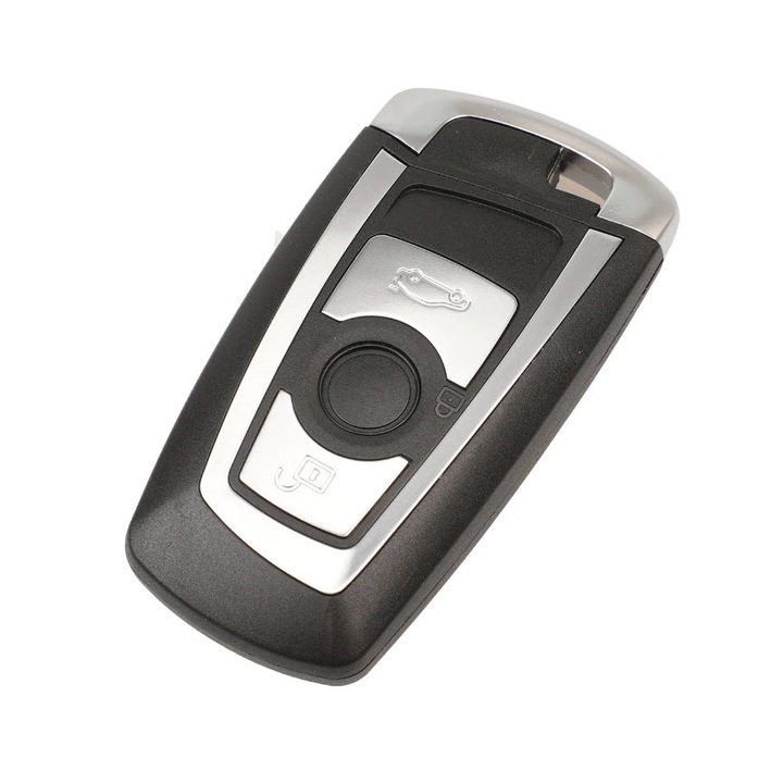 Cheie completa pentru Bmw Seria 3 5 7 X5 X6 F20 F22 F30, PCF7953PC1800 Chip, 433 Mhz, 3 butoane