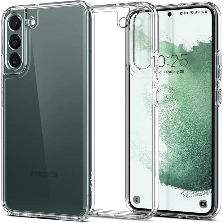 Защитен панел, съвместим с Samsung Galaxy S22+ 5G S906, Ultra Hybrid Crystal, CN777, прозрачен