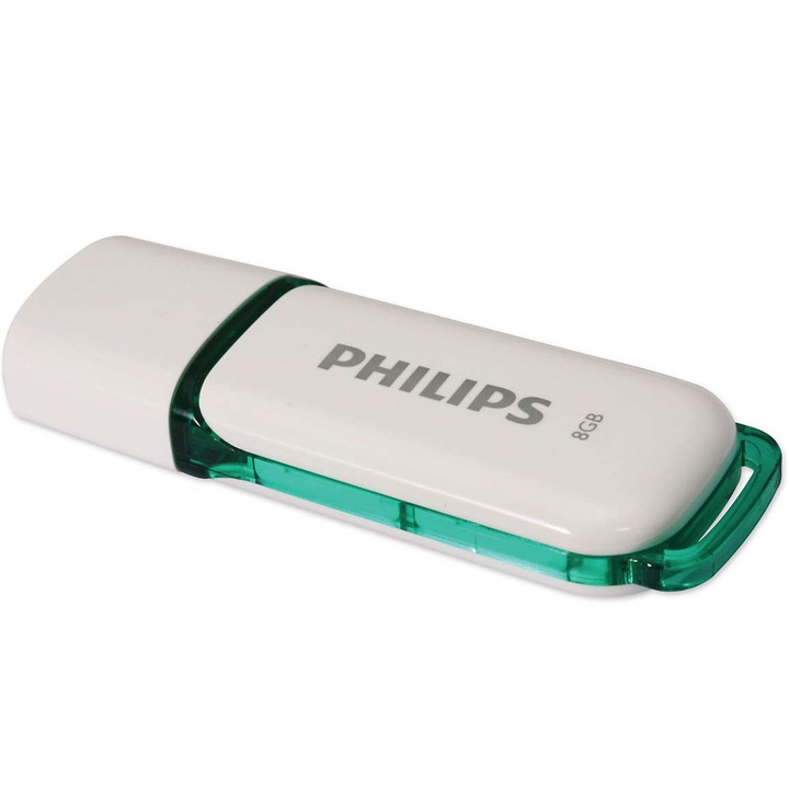 Philips FM08FD70B 8 GB Snow Edition USB memória, USB 2.0, Zöld