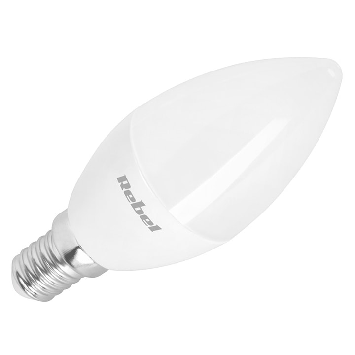 LED крушка E14 8W 3000K 230V Rebel ZAR0523