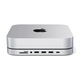 Satechi Aluminium Type-C Stand and Hub for Mac Mini, Ezüst