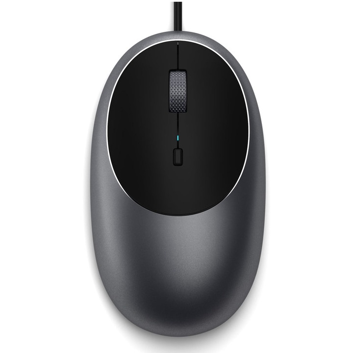 Mouse optic Satechi C1 USB-C, Gri spatial