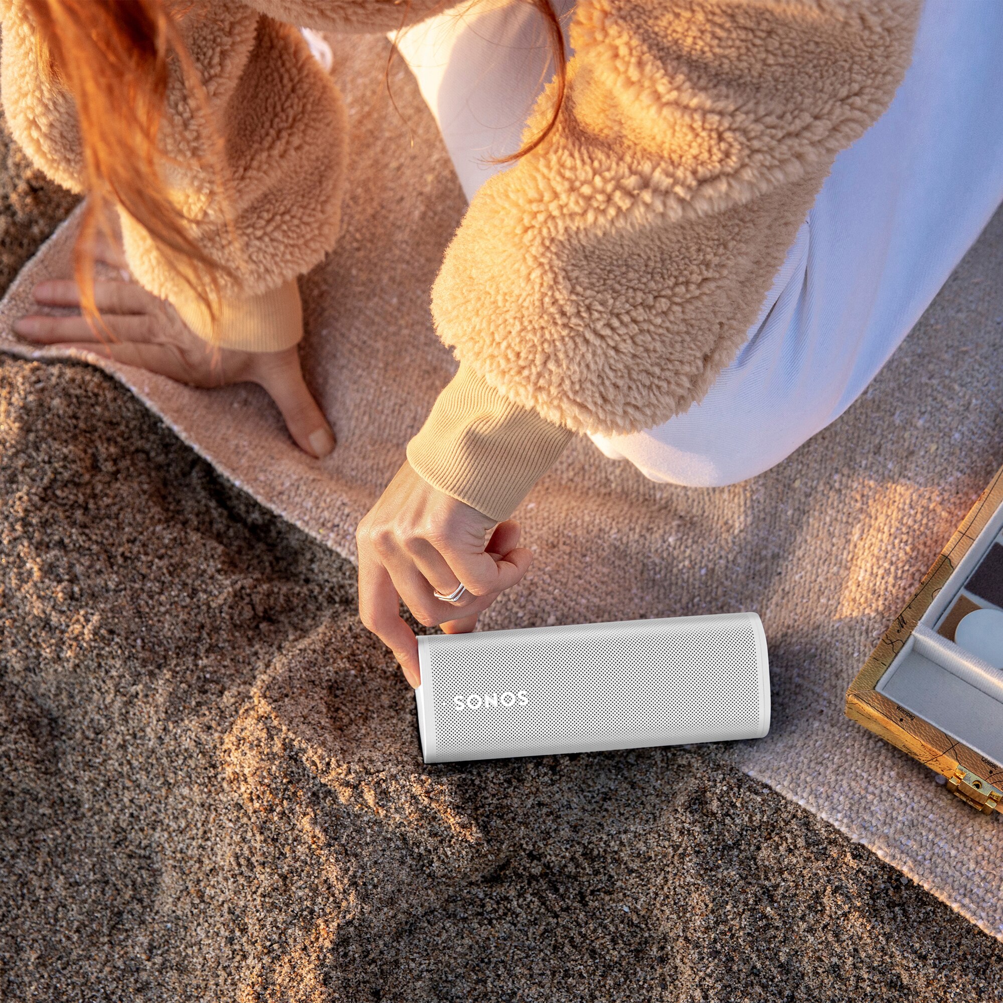 Boxa portabila Sonos Roam SL, White - eMAG.ro