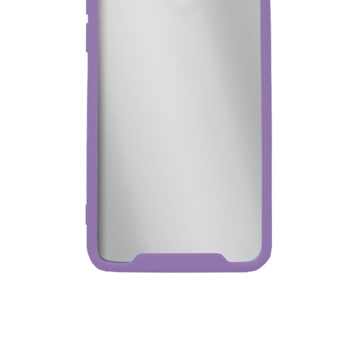 Tok TPU lökhárítóval a Realme C21-hez, kameravédelem, szupervékony, optimális védelmi technológia, lila