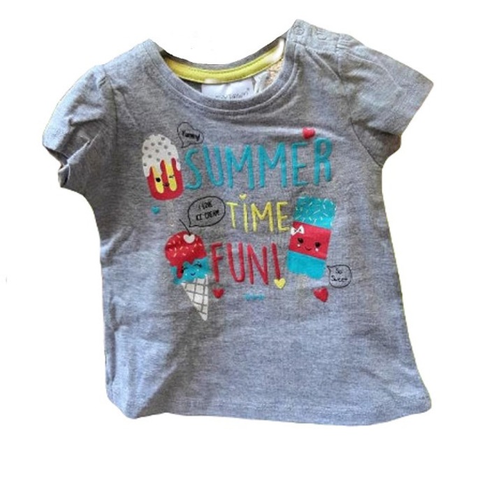 SuperBaby póló - nyári időszámítás, rövid ujjú, pamut, lányok, többszínű