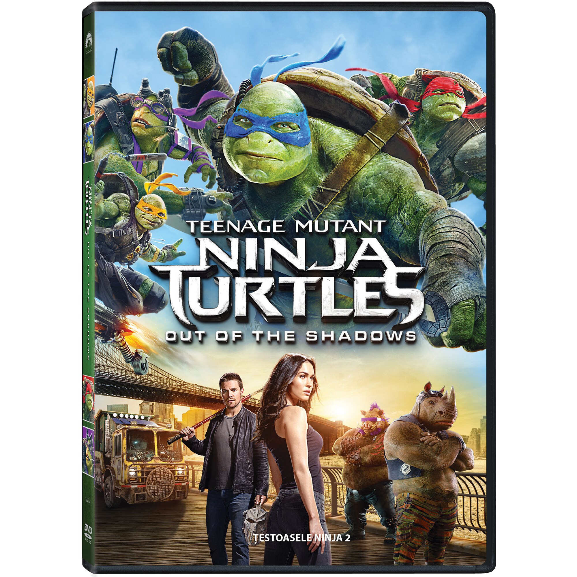 TEENAGE MUTANT NINJA TURTLES: OUT OF THE SHADOWS [DVD] [2016