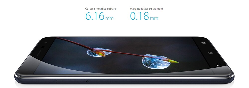 Telefon mobil ASUS ZenFone 3 ZE520KL, Dual Sim, 32GB, 4G, Saphire