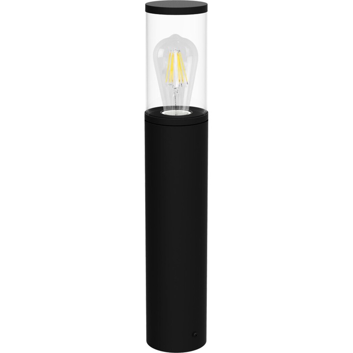 Градинска лампа Rabalux Wellington 7503, E27, 60W, IP44, 80 см, Алуминиева, Матово черно
