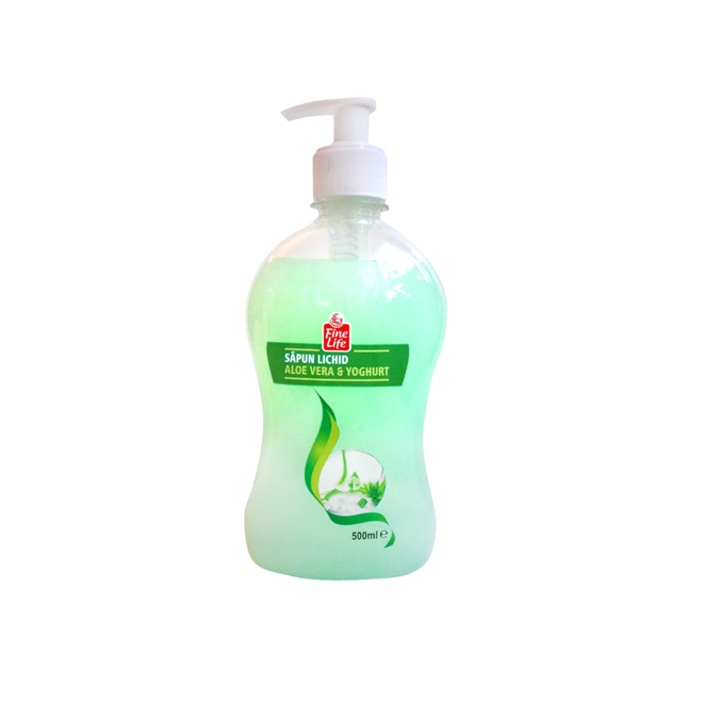 Sapun lichid Fine Life, aloe vera, 500 ml
