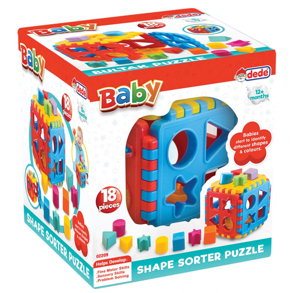 Cub educativ Baby Shape Sorter Puzzle eMAG.ro