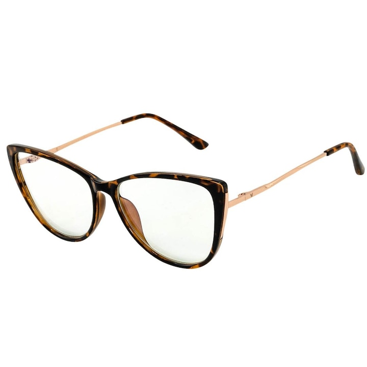 Ochelari protectie calculator, uVision Grace Tigra anti Lumina Albastra, Protectie ecran Telefon, Calculator, Toc si Test filtru lumina albastra inclus