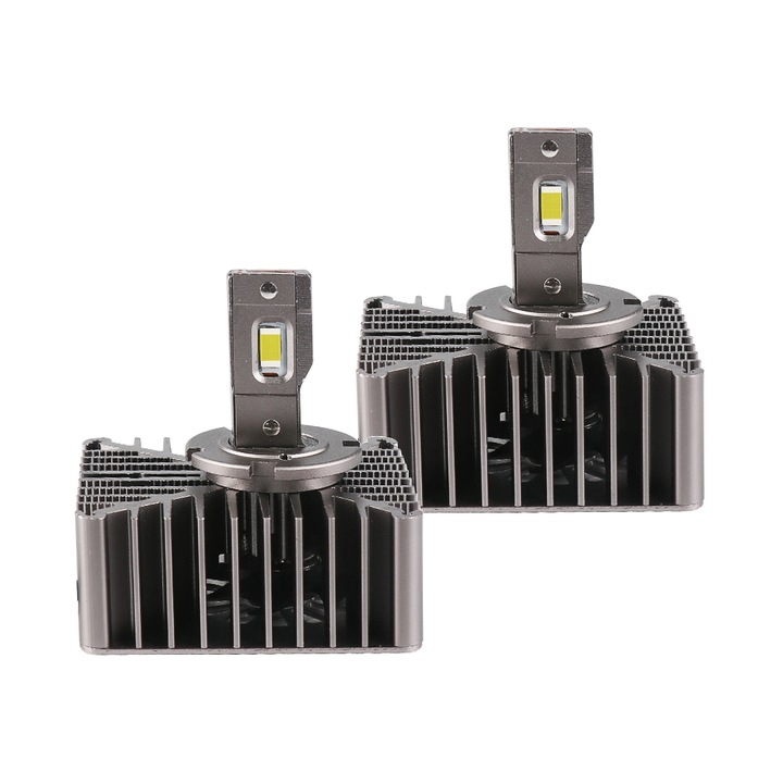 Set 2 leduri D5S Plug&Play pentru far auto 70W Chip Cree 8600 Lm 12-24V M10-D5S