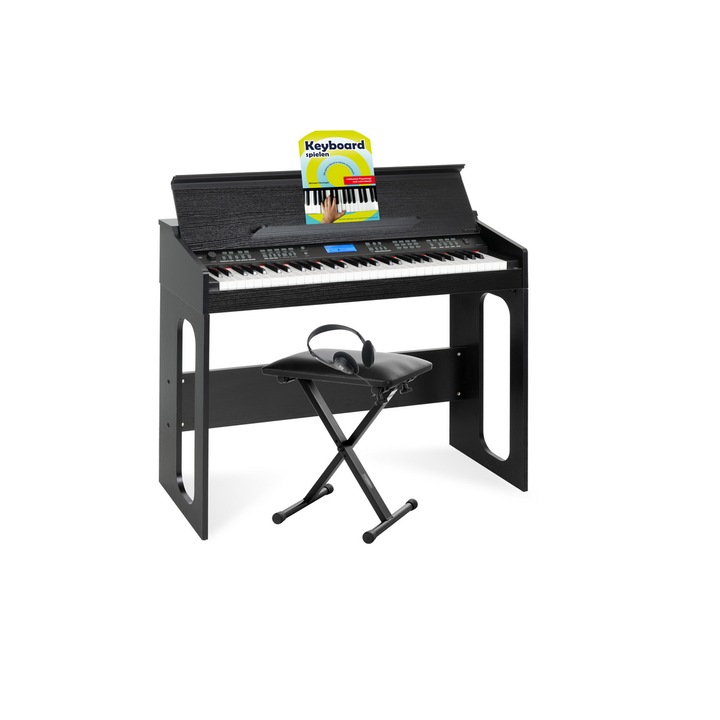 FunKey DP-61 III digitális zongora, üléssel és fejhallgatóval
