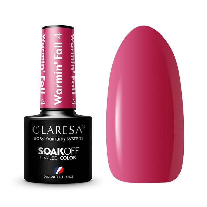 Oja semipermanenta Claresa, Warmin' Fall 4, 5ml