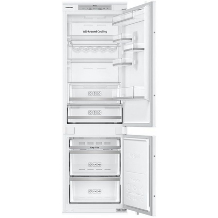 Combina frigorifica incorporabila Samsung BRB26605DWW, 264 l, No Frost, Clasa D, Alb