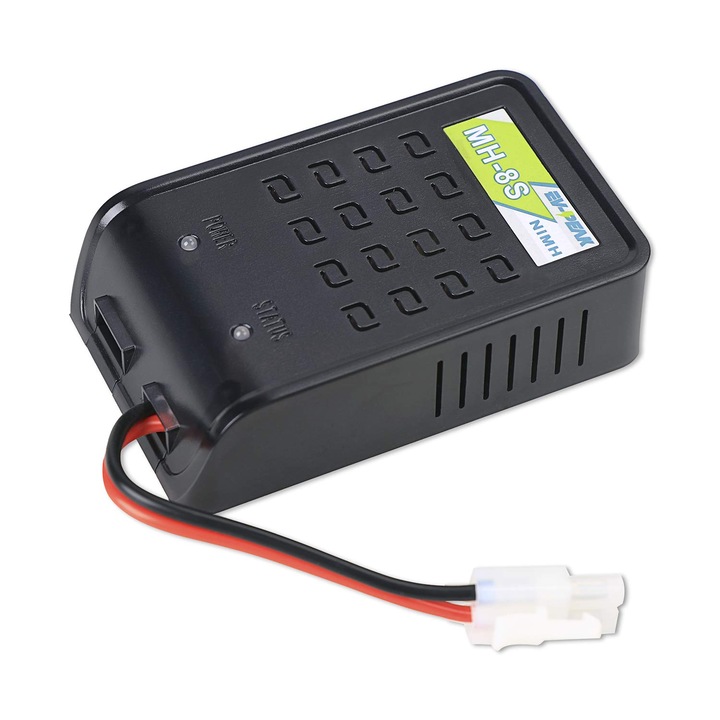 Incarcator EV-Peak MH-8S pentru acumulatori NiMH, 1-8 celule, 220V, 1A, functie de detectie a terminarii incarcarii