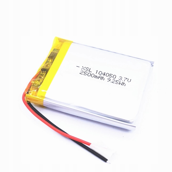 Li-Polymer Akkumulátor 2500mAh 3.7V 104050