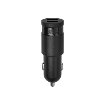 Incarcator auto Rivacase, DC 2USB x 2,4A, negru VA 4222 B00 Incarcator auto Rivacase, DC 2USB x 2,4A, negru VA 4222 B00