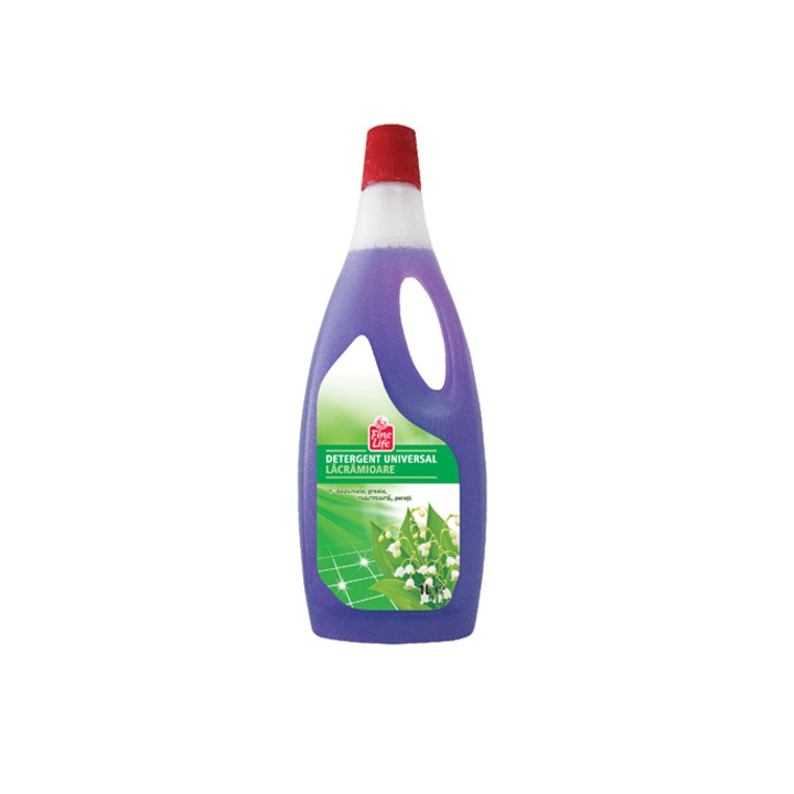 Detergent universal cu parfum de lacramioare, Fine Life, 1 litru