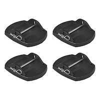 Set 4 talpi cu siguranta pentru stabilizatoarele de rulota, sarcina maxima 2000 kg/buc