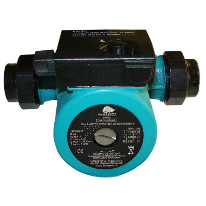 Pompa de recirculare Omnigena OMIS 32-60/180, 93W, 10 bar, 65 l/min, IP44