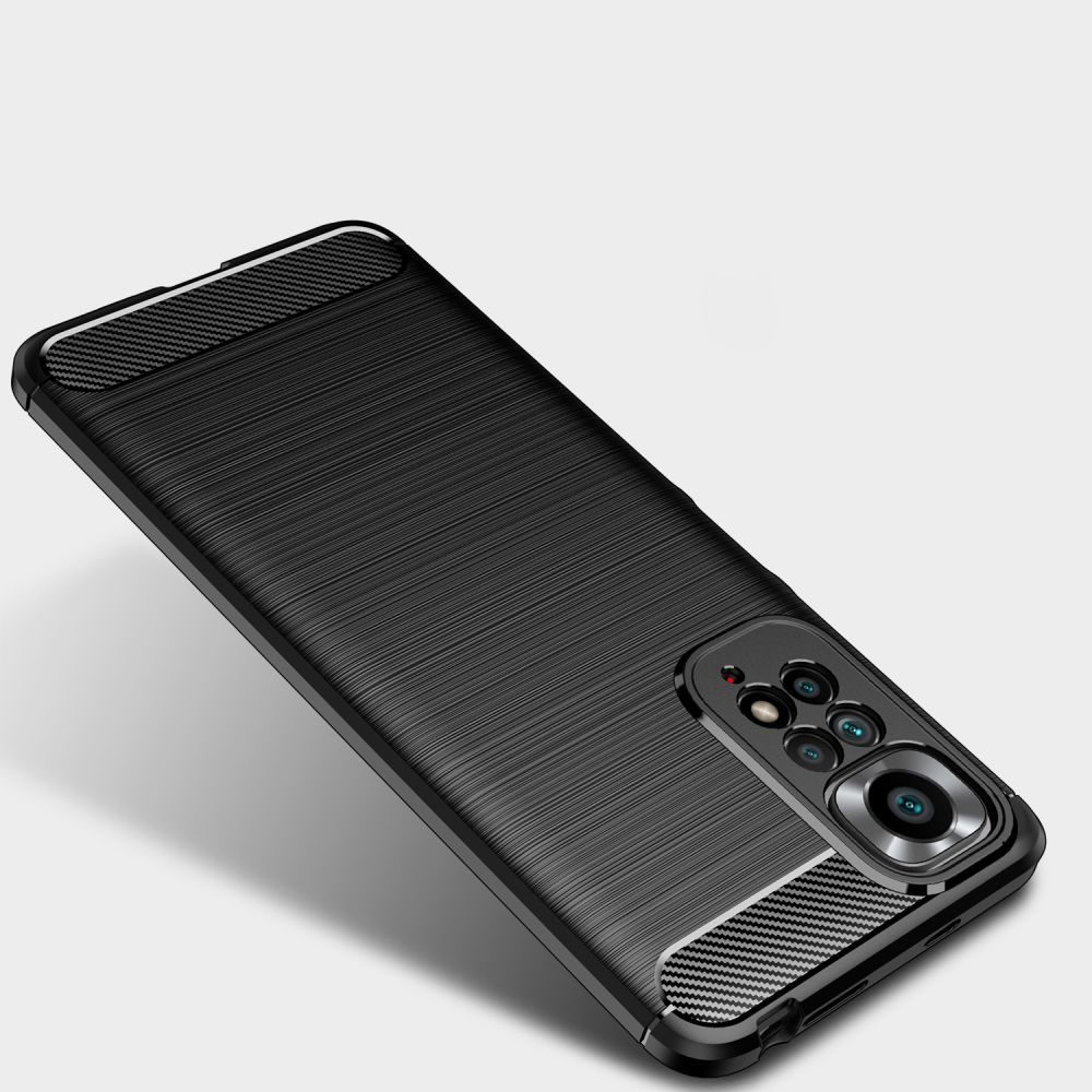 Калъф Tech Protect Tpucarbon за Xiaomi Redmi Note 11 Pro 11 Pro 5g Black Emagbg 5114
