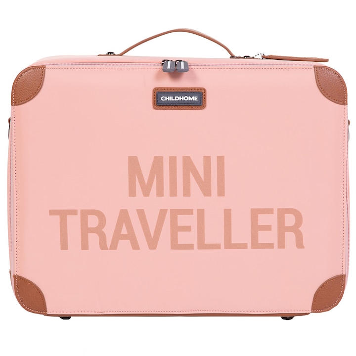 Детски куфар Childhome Mini Traveler Pink