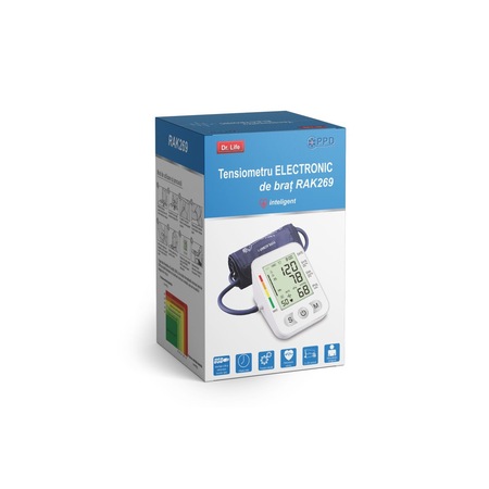 Tensiometru electronic de brat RAK-269, 2x99 inregistrari, Dr Life
