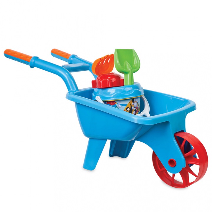 Set roaba cu 5 jucarii de nisip