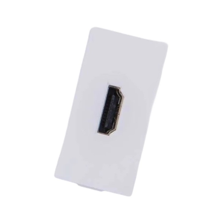 Priza HDMI alba 1M Bingo Elec