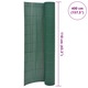 Gard pentru gradina cu 2 fete vidaXL, verde, 110x400 cm 5.54 kg 317157