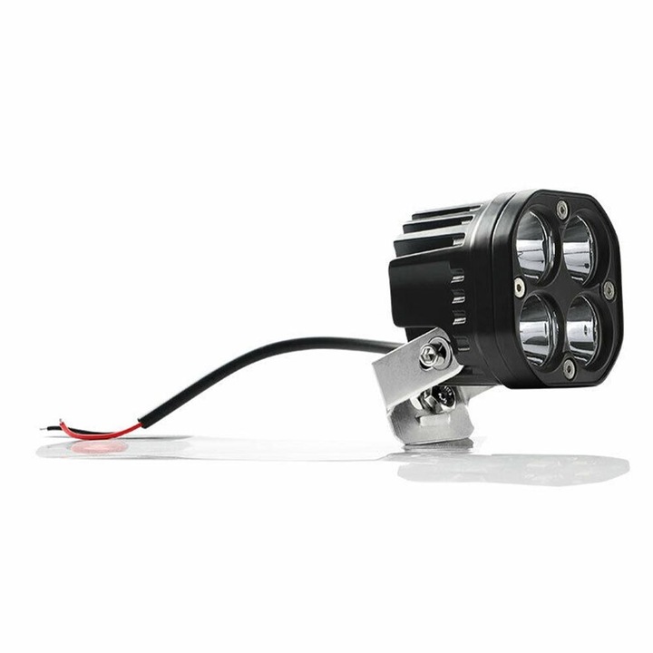 FOXMAG24 40W led projektor, SUV, ATV, Traktor, Jeep, fekete