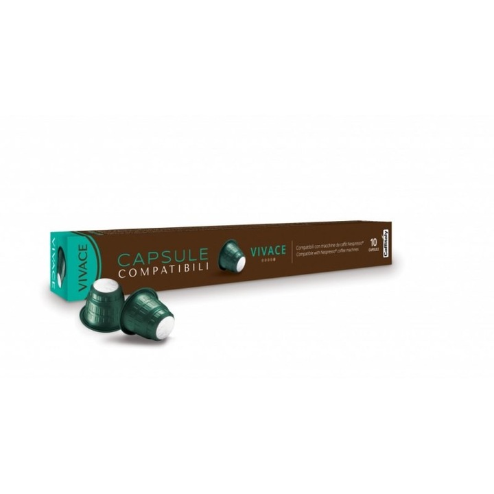 Кафе капсули LaCapsule Vivace, Nespresso, 10 броя, 55 гр